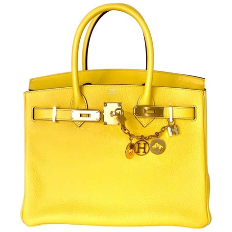 sac hermes jaune|hermes jaune yellows.